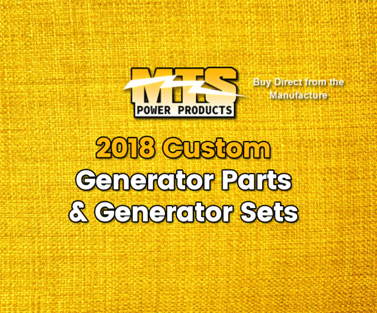 Generator Parts 2018 MTS Power Products Custom Gensets & Parts