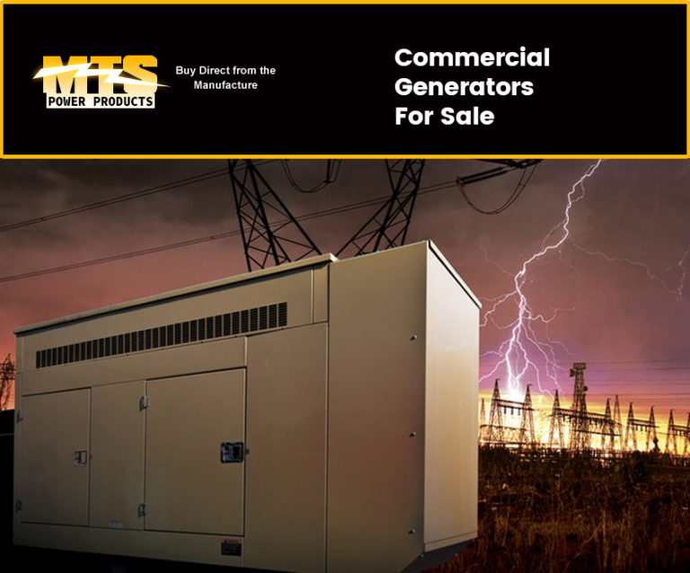 Commercial Generators For Sale MTS Power Products