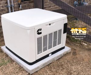 Natural Gas Generator Installation