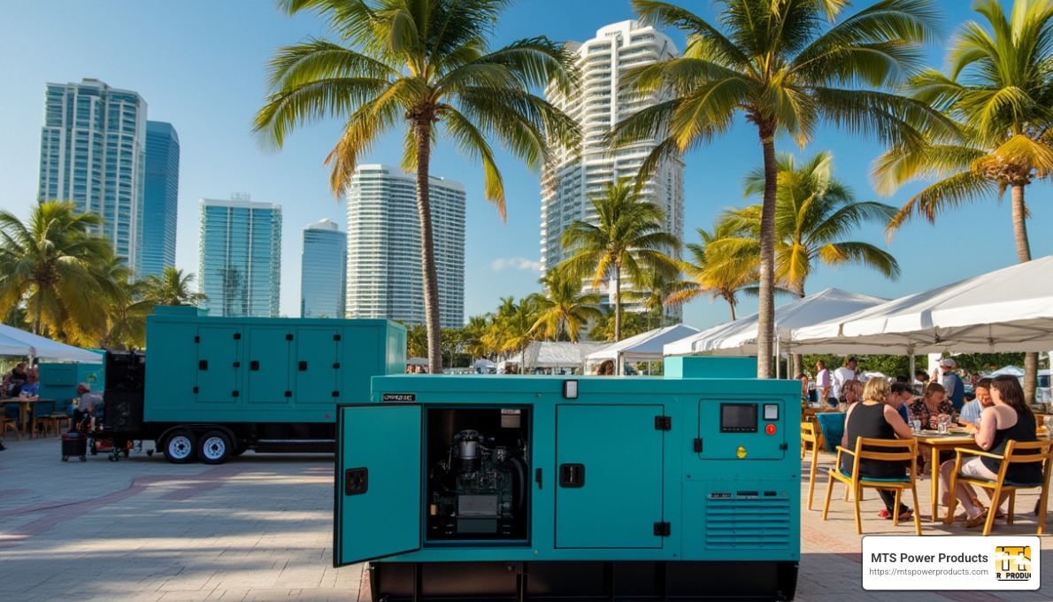 generator rental miami