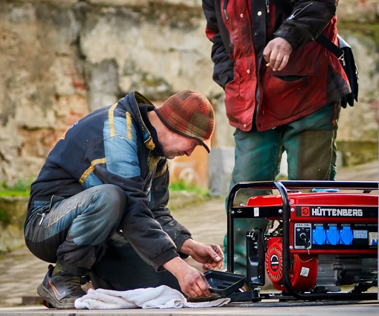 industrial backup generator