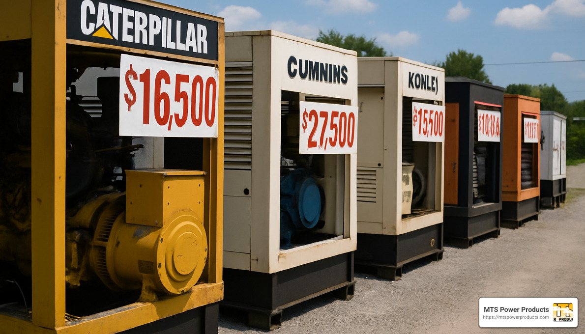 used gen sets for sale