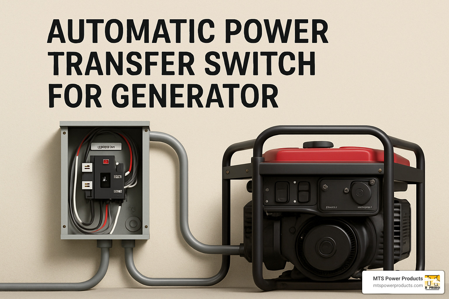 automatic power transfer switch for generator