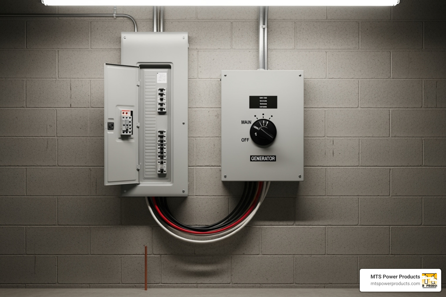 generator transfer switch installation