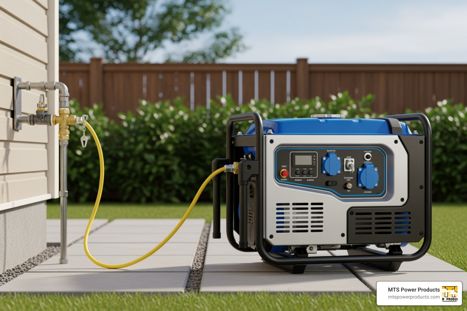 portable natural gas generator