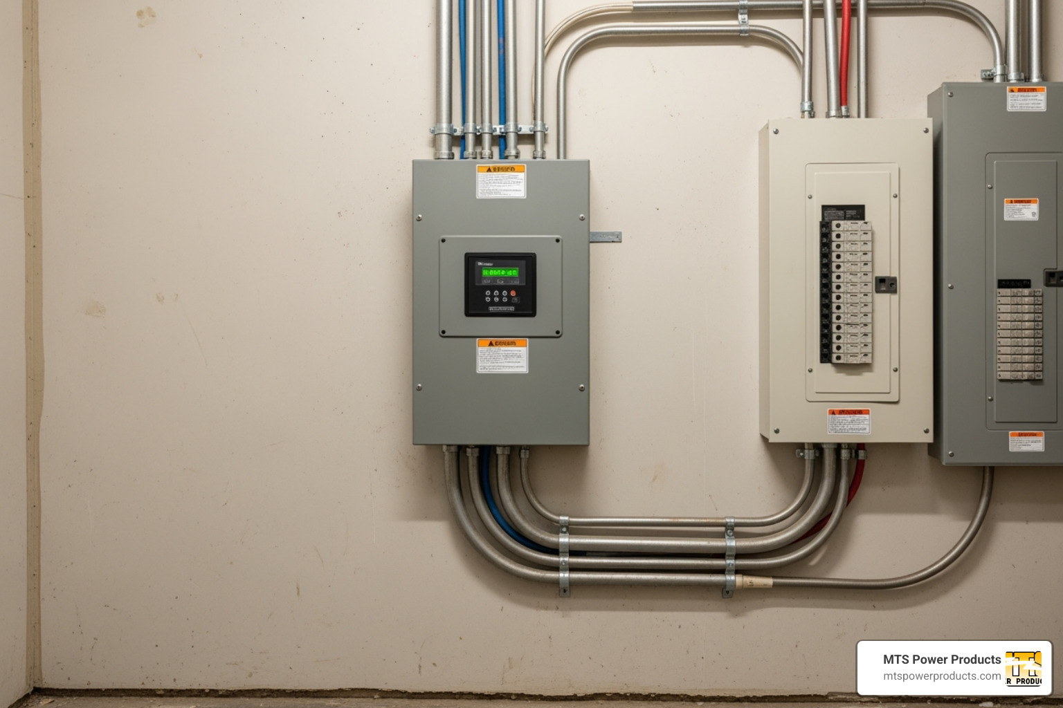 how to install a generator automatic transfer switch