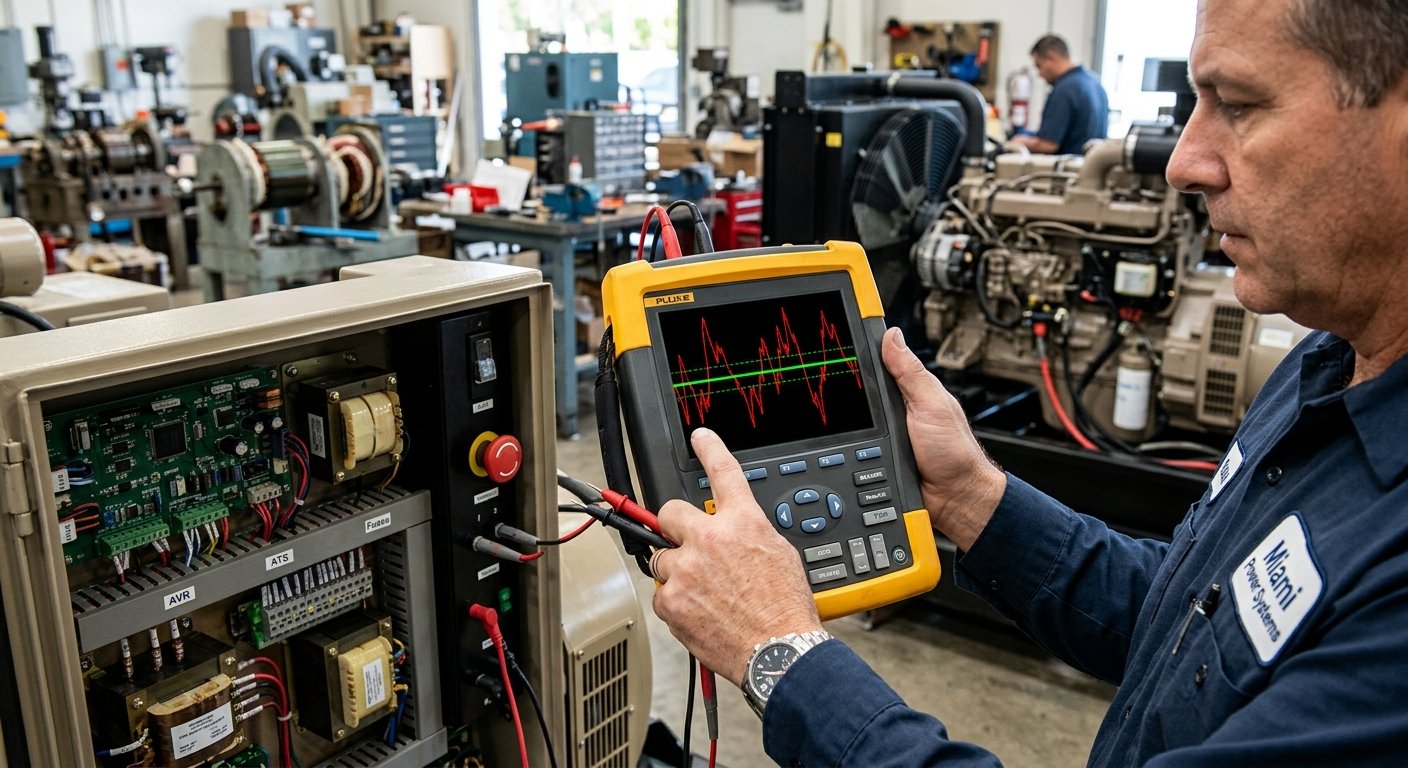 What Generator Voltage Fluctuation Actually Means