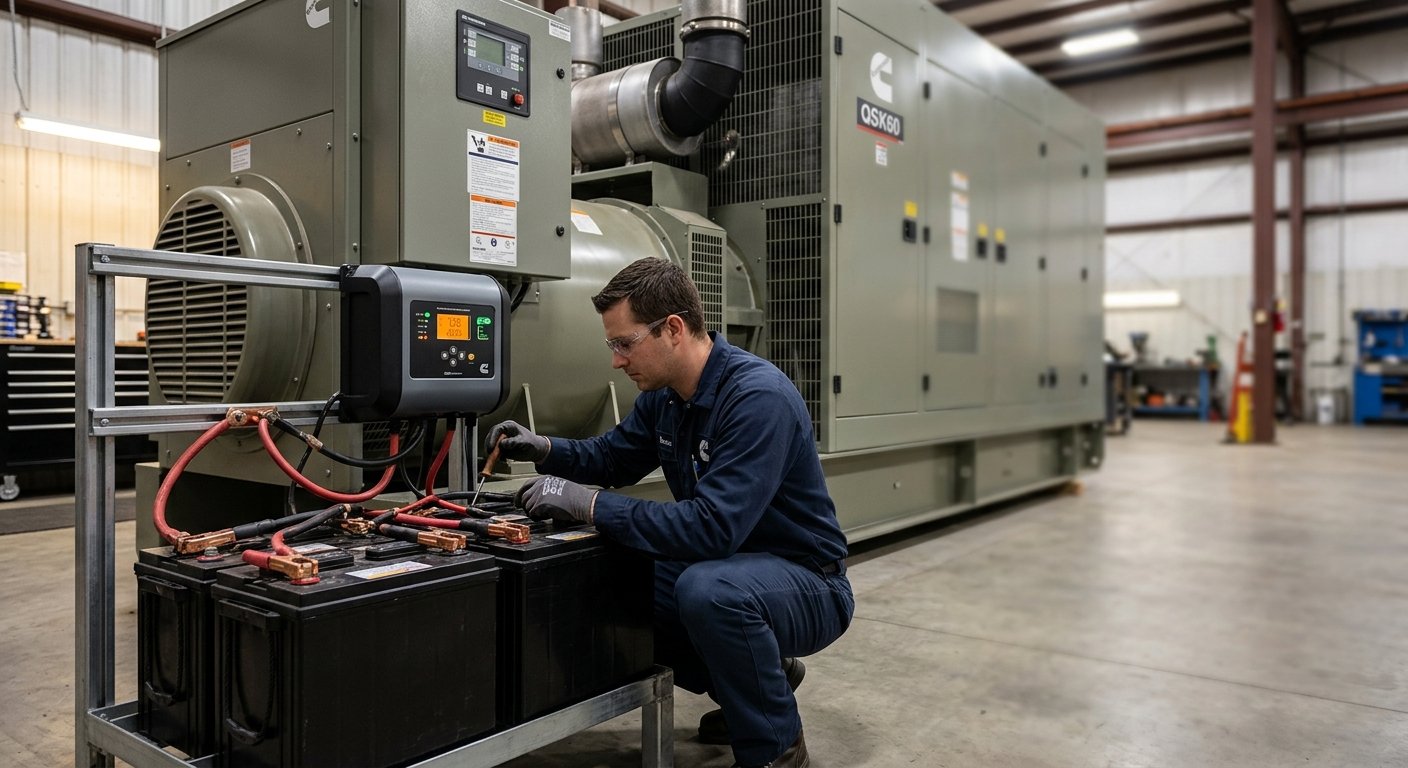 Float Charger vs. Trickle Charger for Generator Batteries