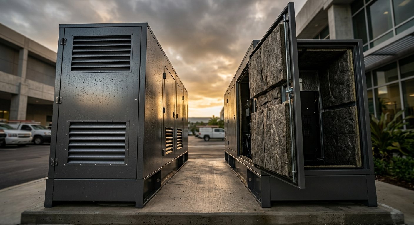 Generator Enclosures: Weatherproof vs Sound Attenuated